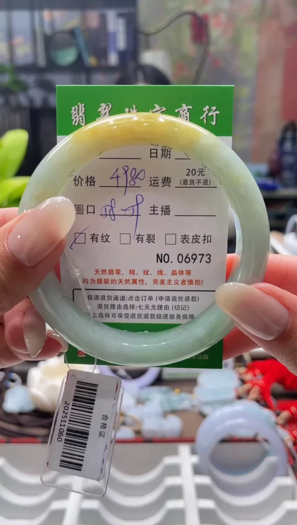 未镶嵌手镯翡翠6973****