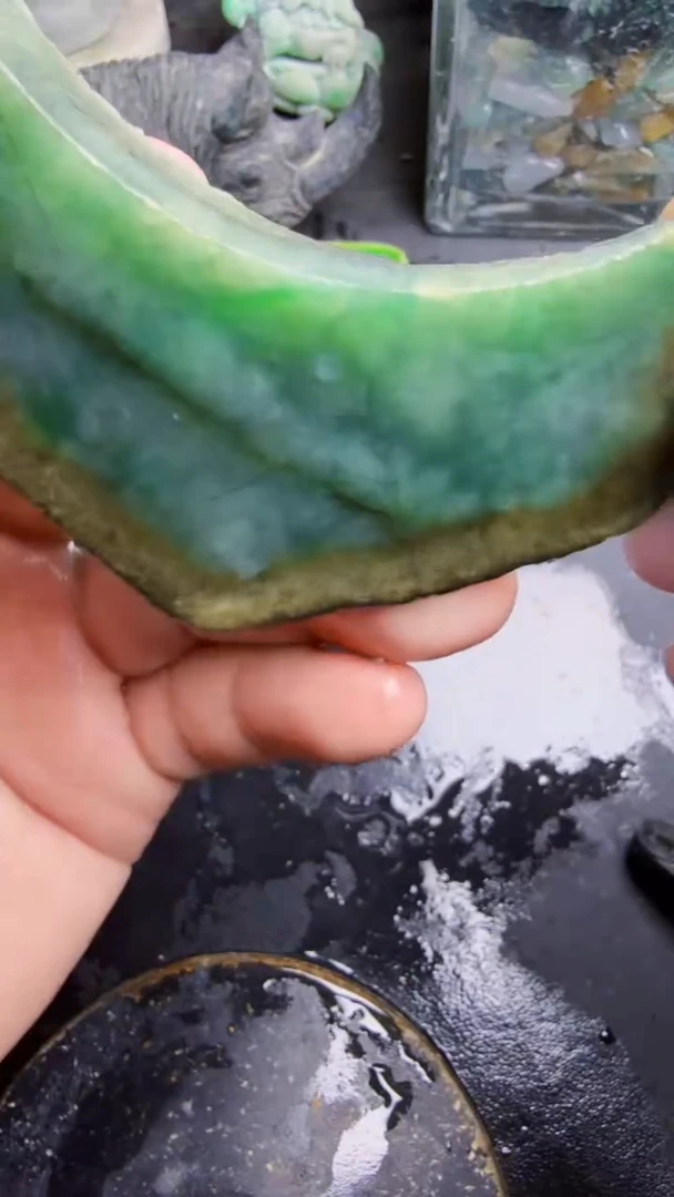 未镶嵌挂件翡翠天然翡翠015