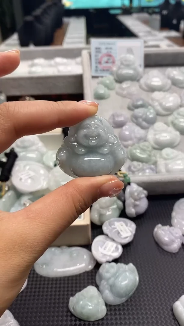 翡翠未镶嵌颈饰303天然缅甸A货翡翠