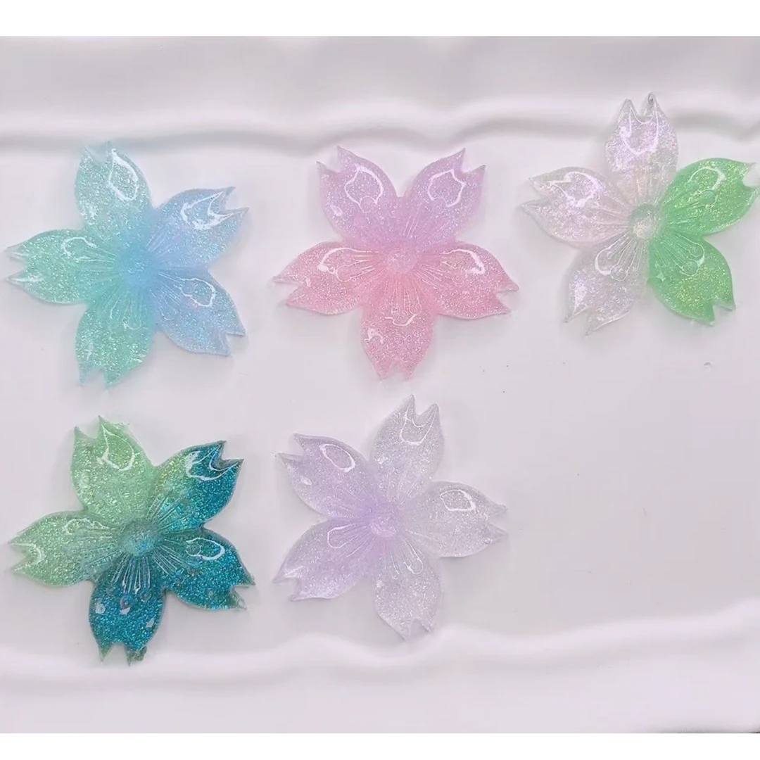 【萤火虫夜光双色樱花卡3.8cm】