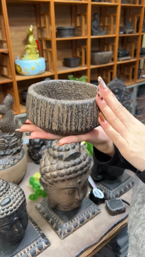 陶土【火山泥】小石钵