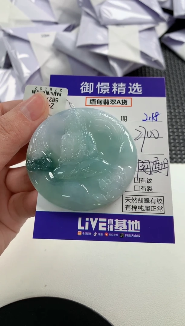 【闪购商品】翡翠颈饰未镶嵌47