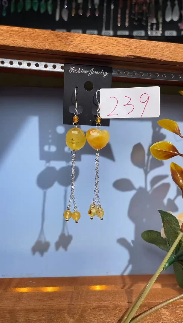 【闪购商品】紫晶耳饰银S925镶嵌喜欢拍