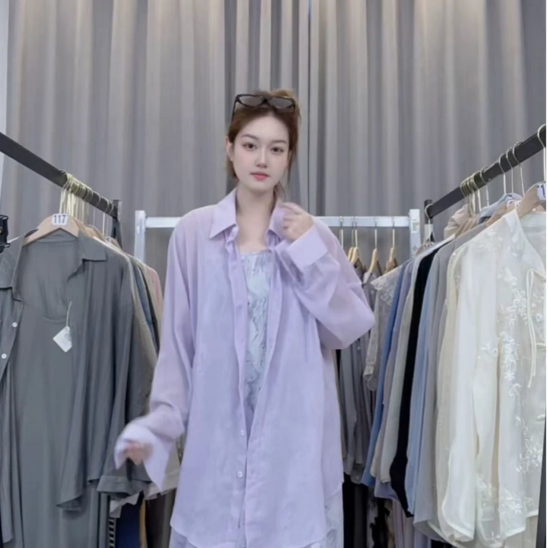 【紫色星空套装-月月定制】 两件套2025年夏季新款大码女装CQ