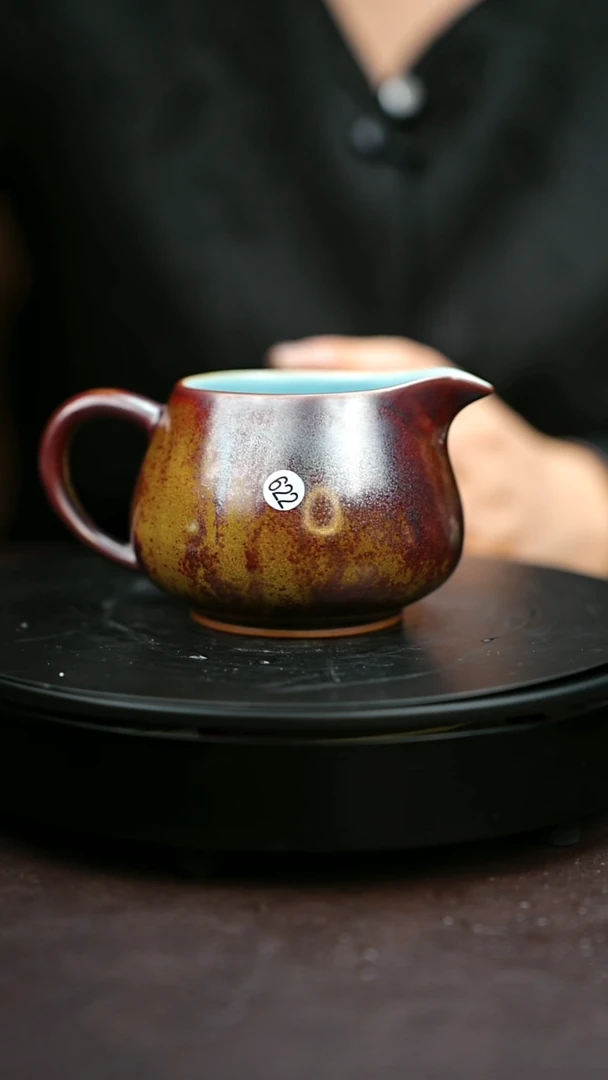 622#原矿钧瓷炉钧釉公道杯