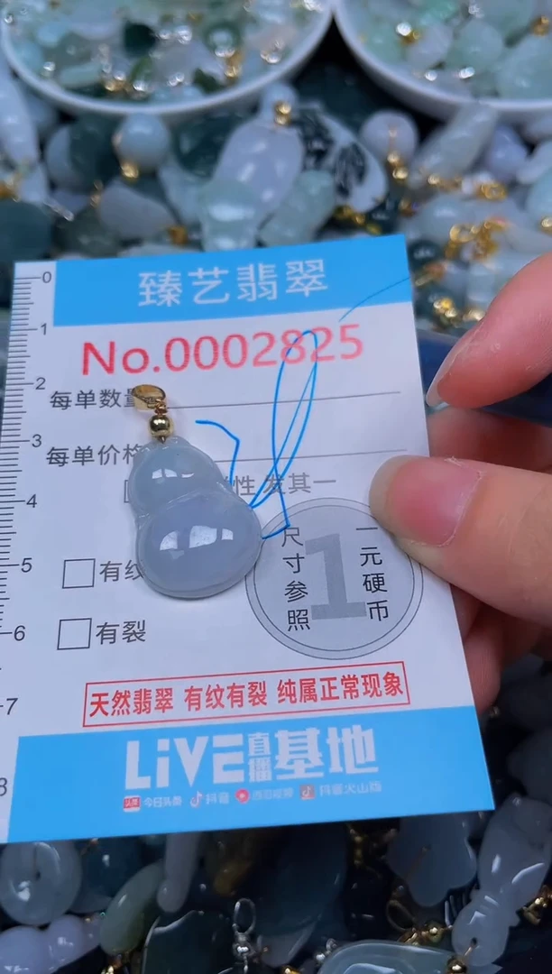 吊坠(不含链)未镶嵌翡翠2825