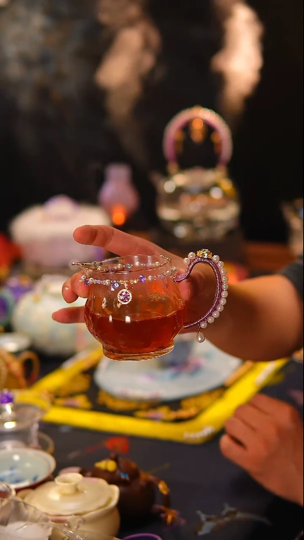 112公道杯公道杯公道杯（紫色）300ml