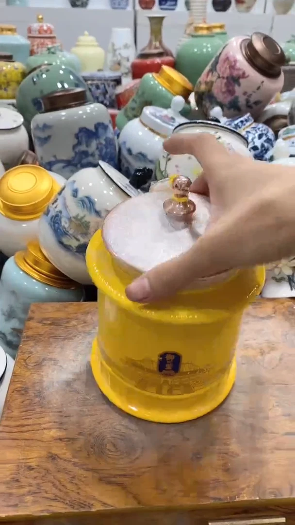 摆件茶叶罐密封罐储存罐