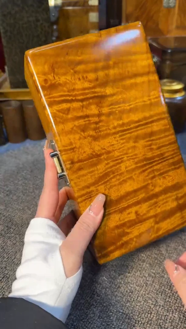 【闪购商品】乌木类成套家具金丝楠首饰盒