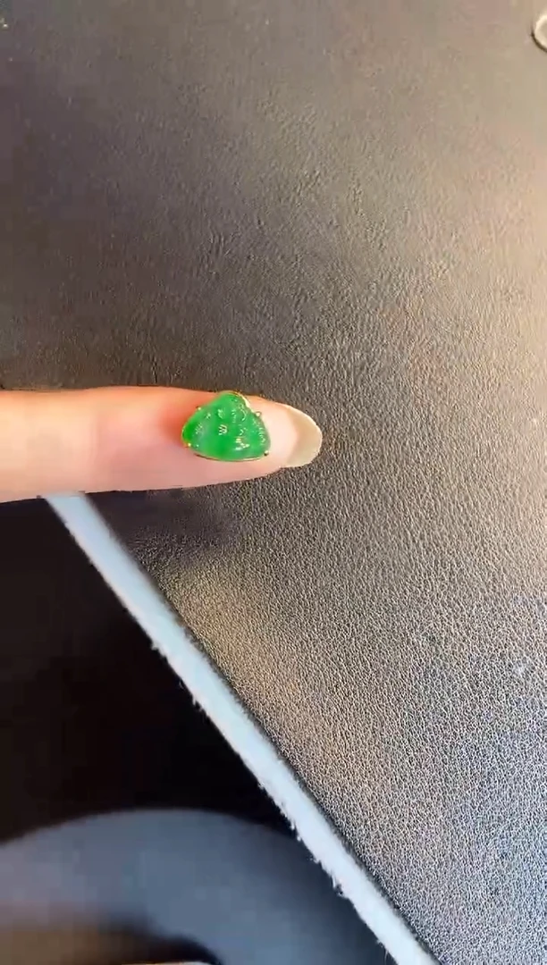 吊坠(不含链)银S925镶嵌翡翠1