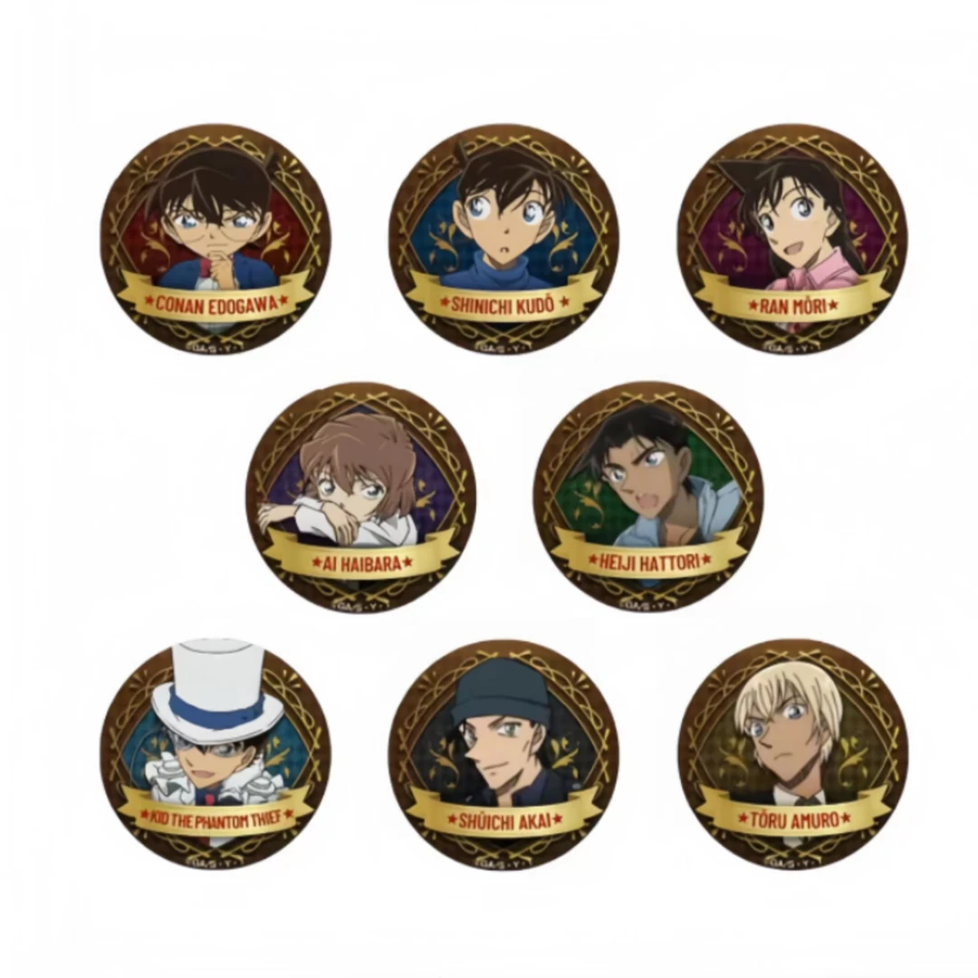 【星壹】名侦探柯南 EYEUP图腾背纹收藏徽章