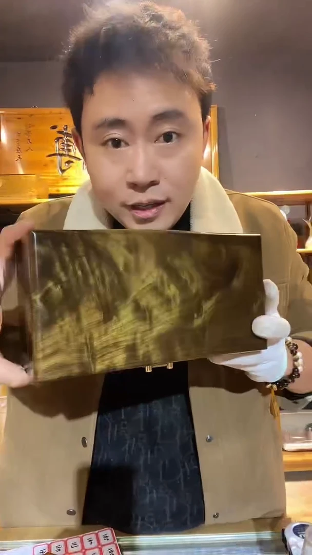 其他楠木（金丝楠）木制品全乌木大首饰盒131