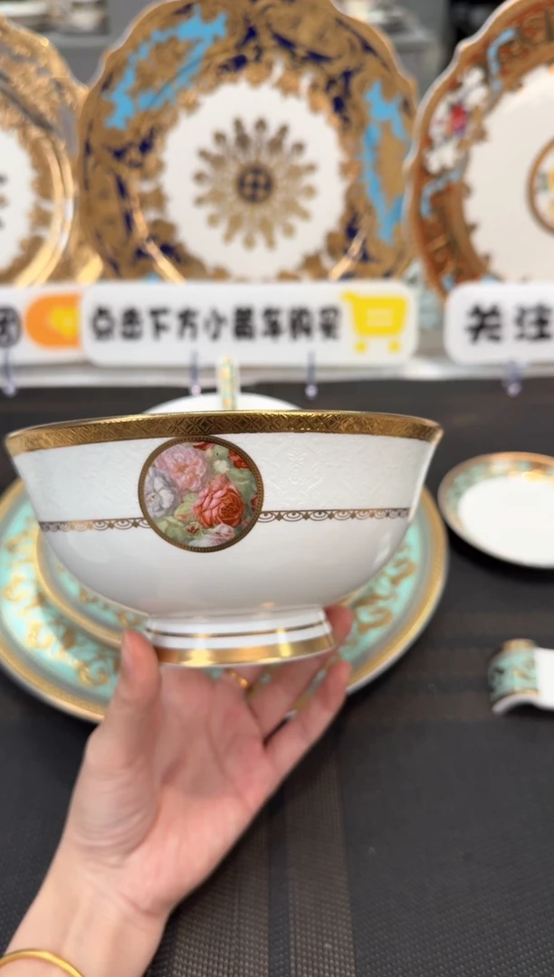 瓷片6英寸面碗 瑕！！2个