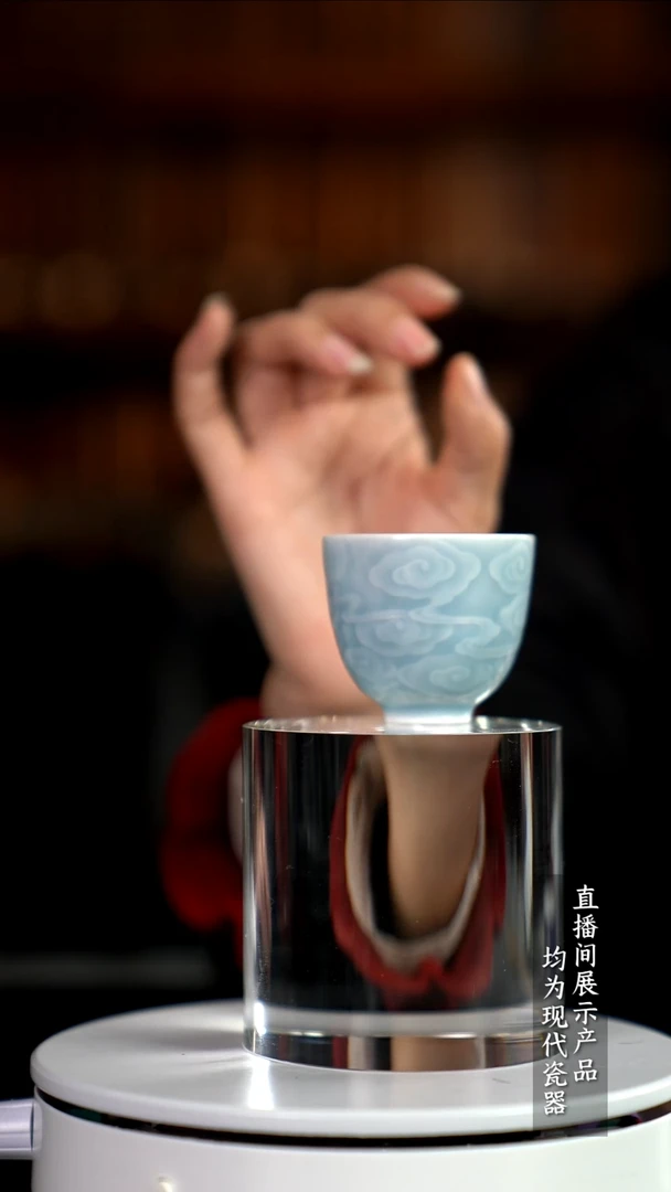 D148诚意十足的直播间 茶具