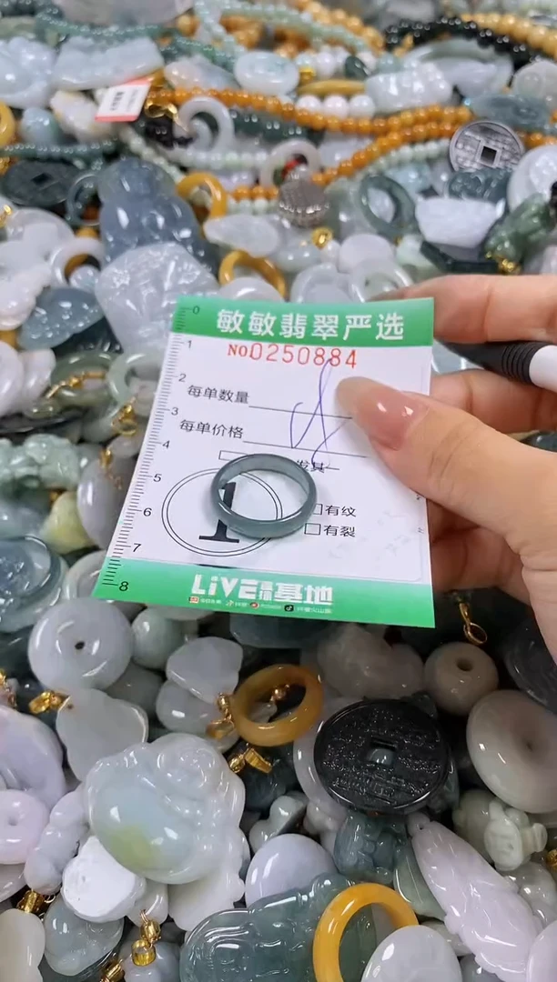 翡翠未镶嵌颈饰闪购0250884