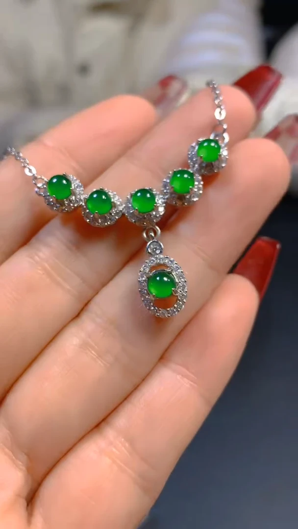 【闪购商品】翡翠项链未镶嵌0749742296多样性发一