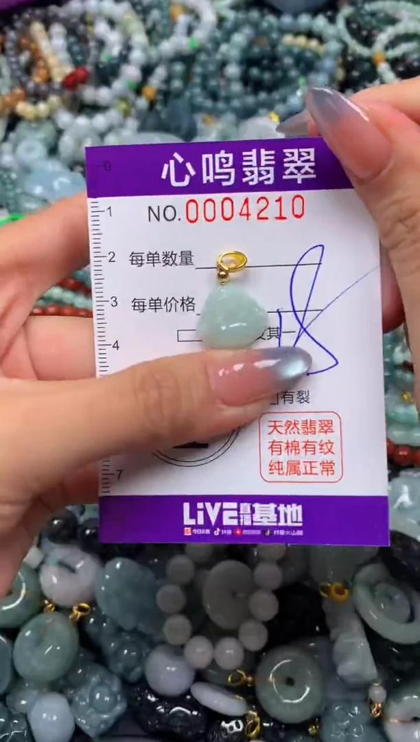 颈饰未镶嵌翡翠闪购004210