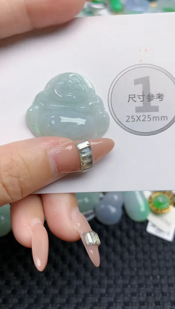 颈饰未镶嵌翡翠天然缅甸A货翡翠百元以上9元证书费自理