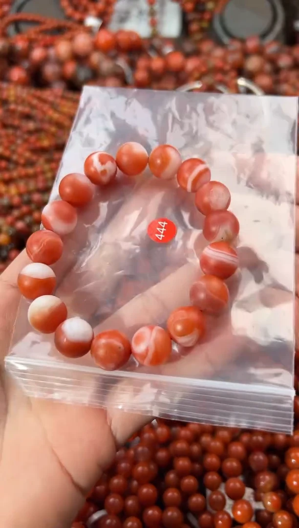 未镶嵌手串南红玛瑙12+