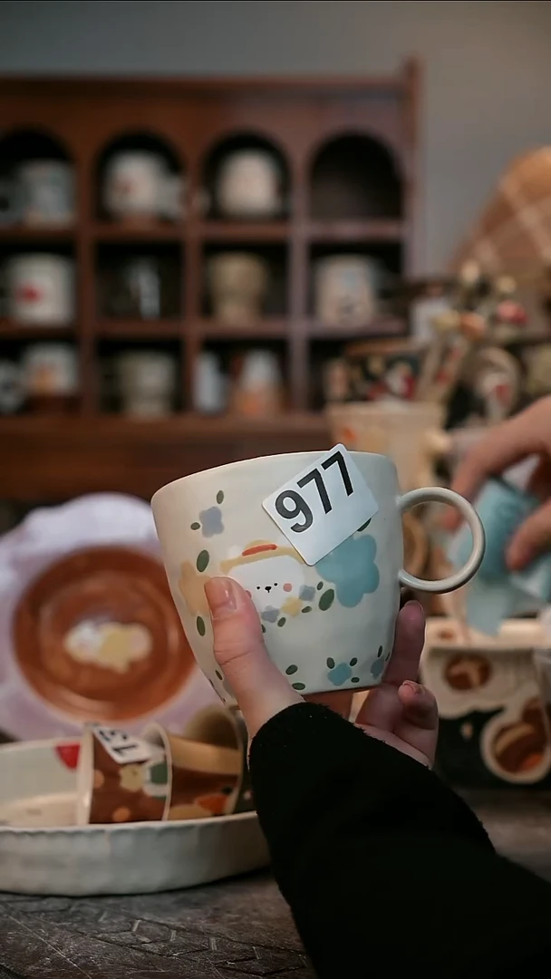 可爱川谷原创陶瓷12.21直播微瑕977