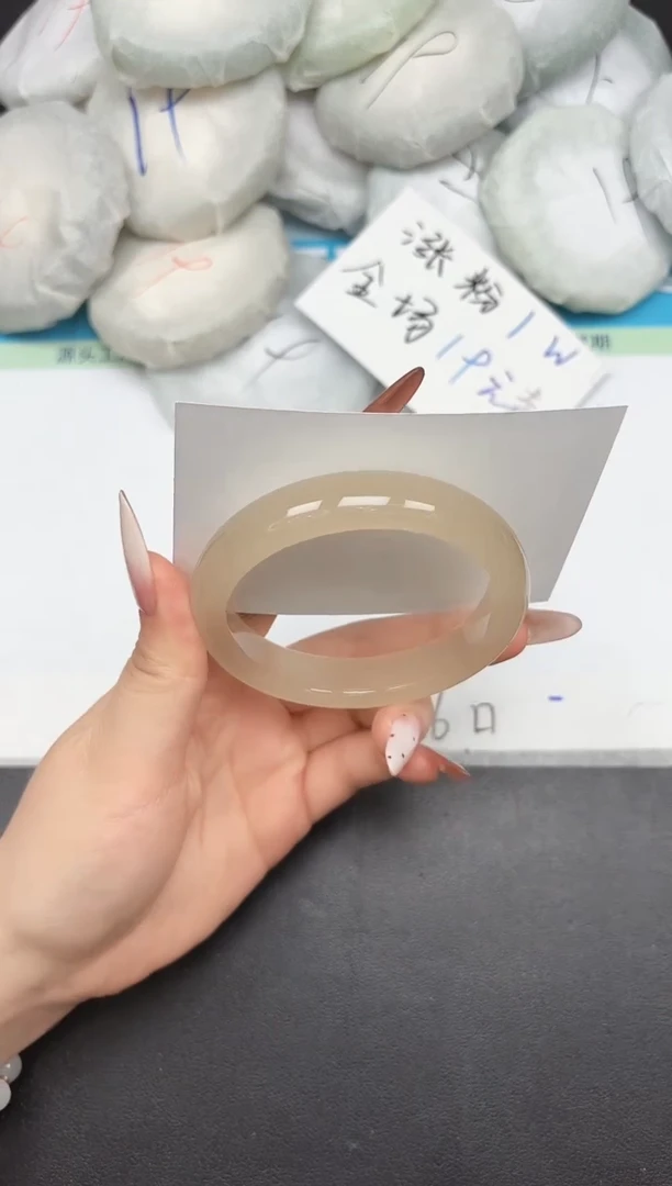 未镶嵌手镯石英质玉A278/59.6