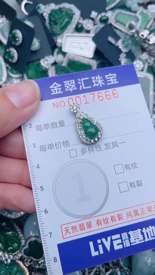【闪购商品】翡翠颈饰未镶嵌17666.....1