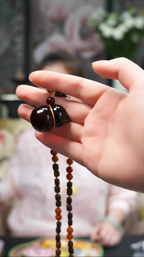 非洲檀香无事牌喝****咪手串