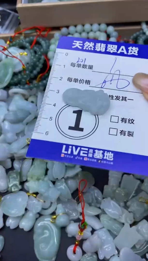 颈饰未镶嵌翡翠天然翡翠A货批量多样性发一件