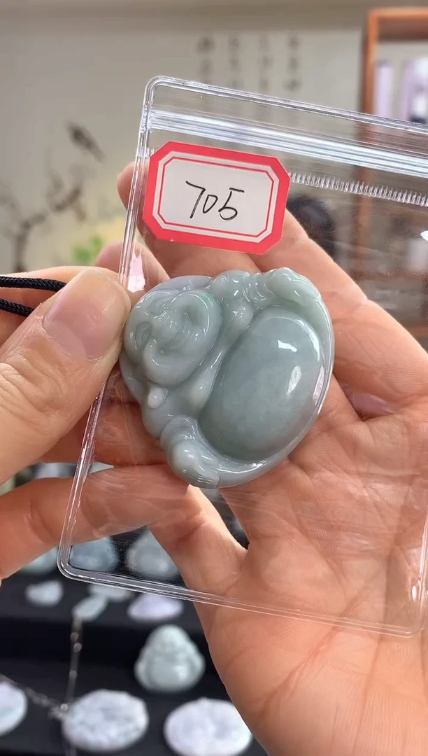 【闪购商品】翡翠颈饰未镶嵌佛公705