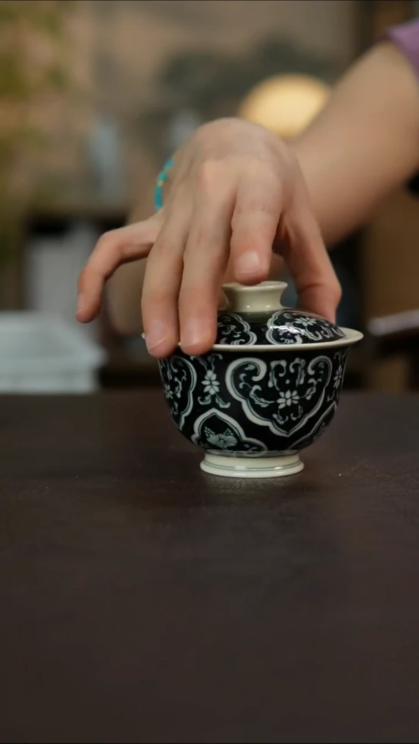 杯景德镇陶瓷杯碗柴烧多人
