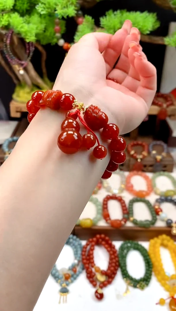 未镶嵌玛瑙手饰葫芦999