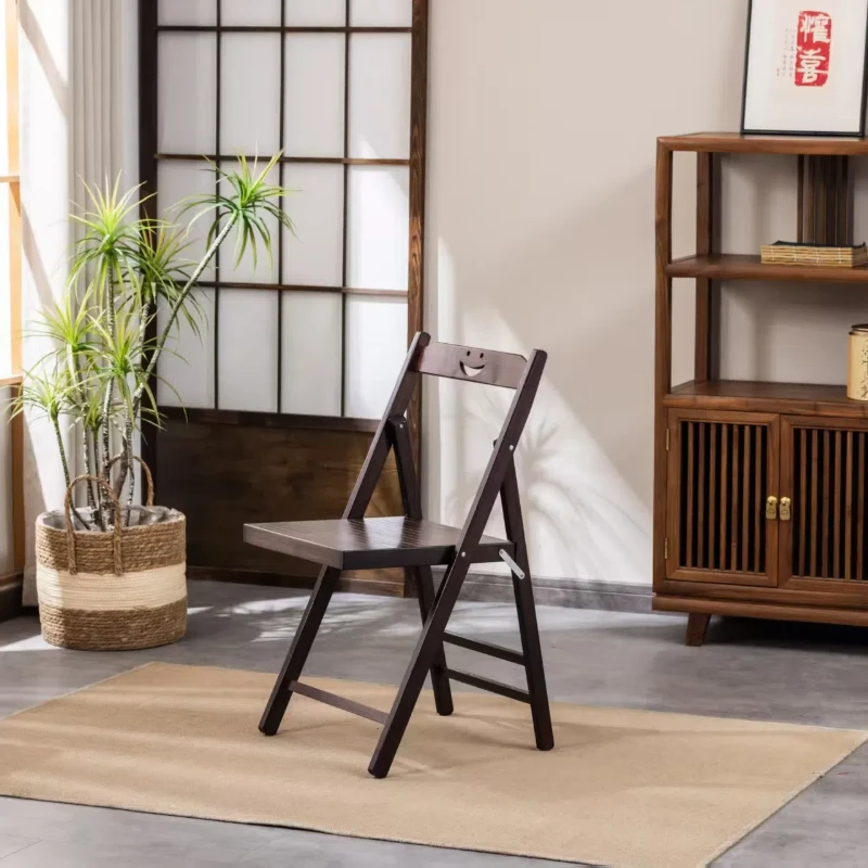 【诚信专属】大号笑脸折叠椅子家用户外阳台野餐露营简易客厅便携式