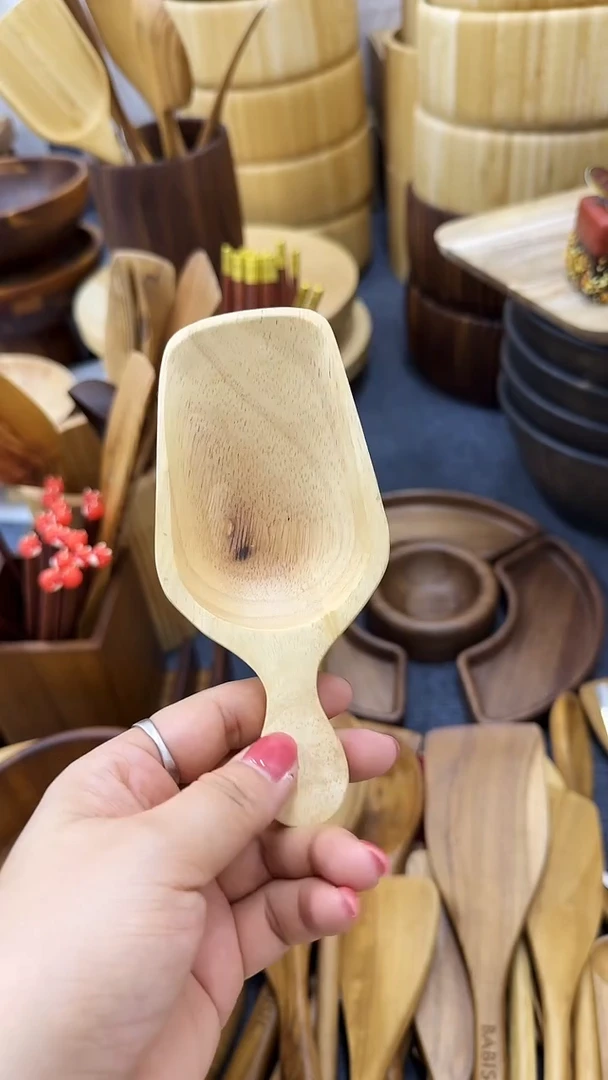 半*冰橡胶木有实木铲米铲