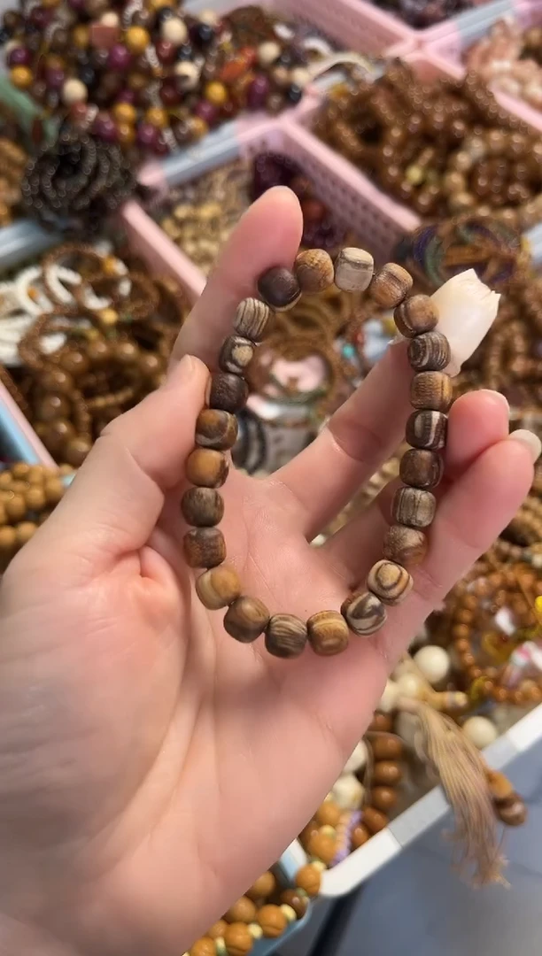 贡木手串/手链贡木妖花楼兰手串8*9mm