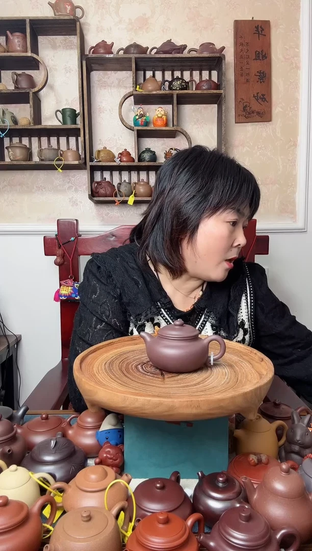 【闪购商品】紫砂茶壶清灰紫泥  仿古200CC