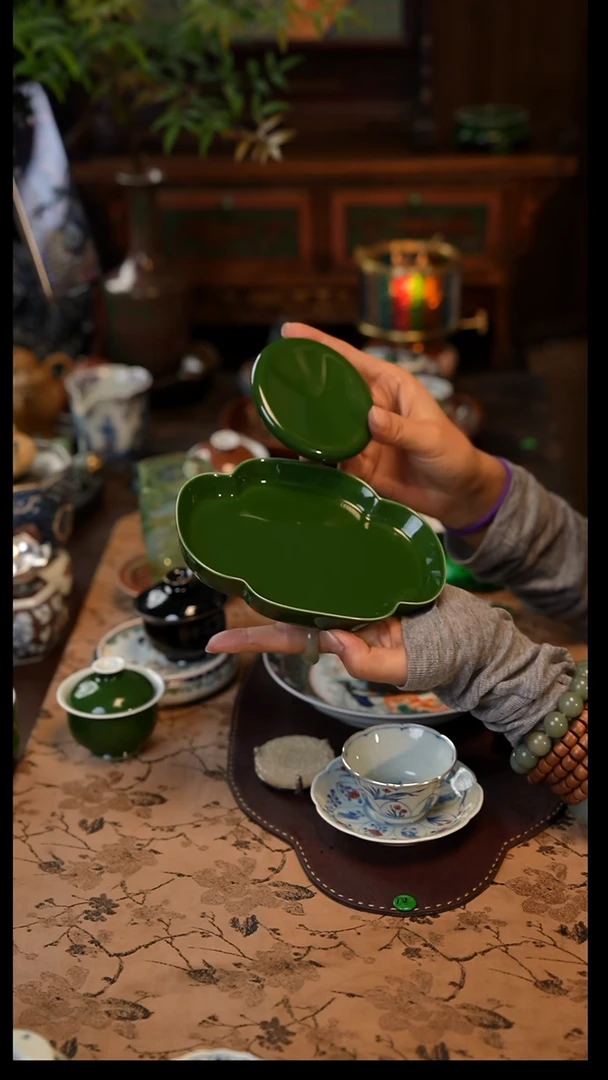 V****n盖置壶承  景德镇陶瓷福利款