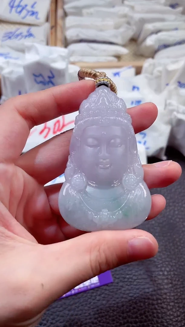 翡翠未镶嵌颈饰00001612