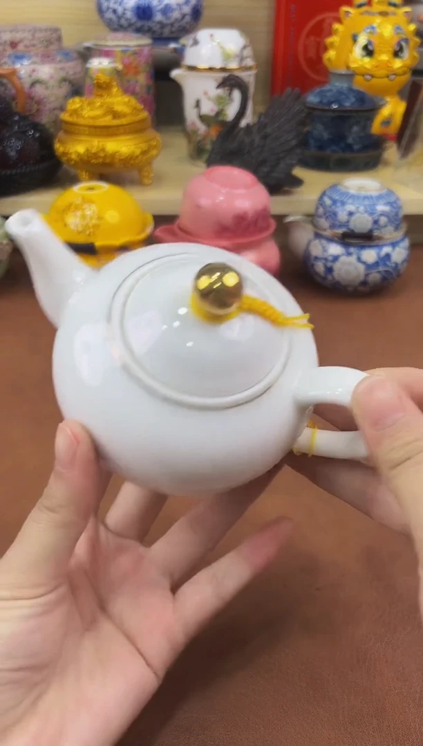 陶瓷茶具摆件旅行套组