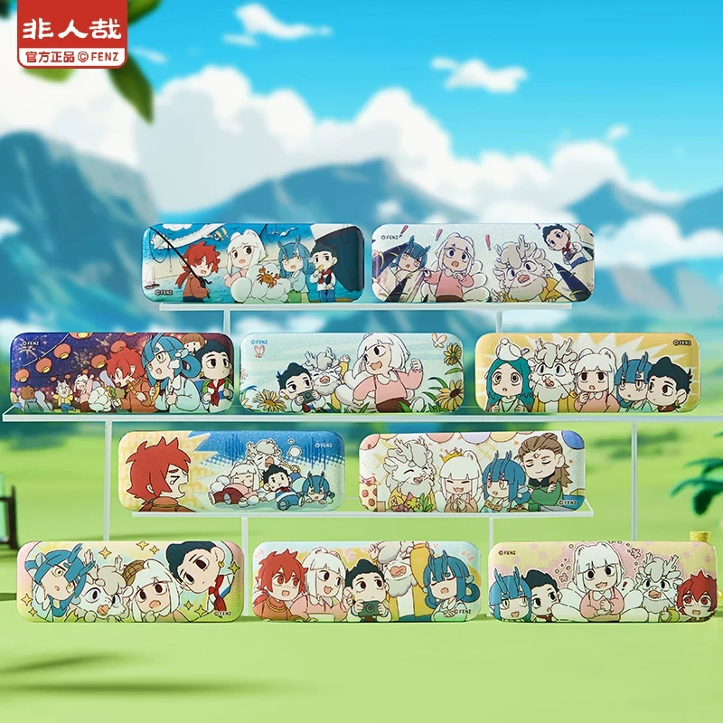 【代拆正版】非人哉科学探险队徽章立牌盲盒单人款合影款