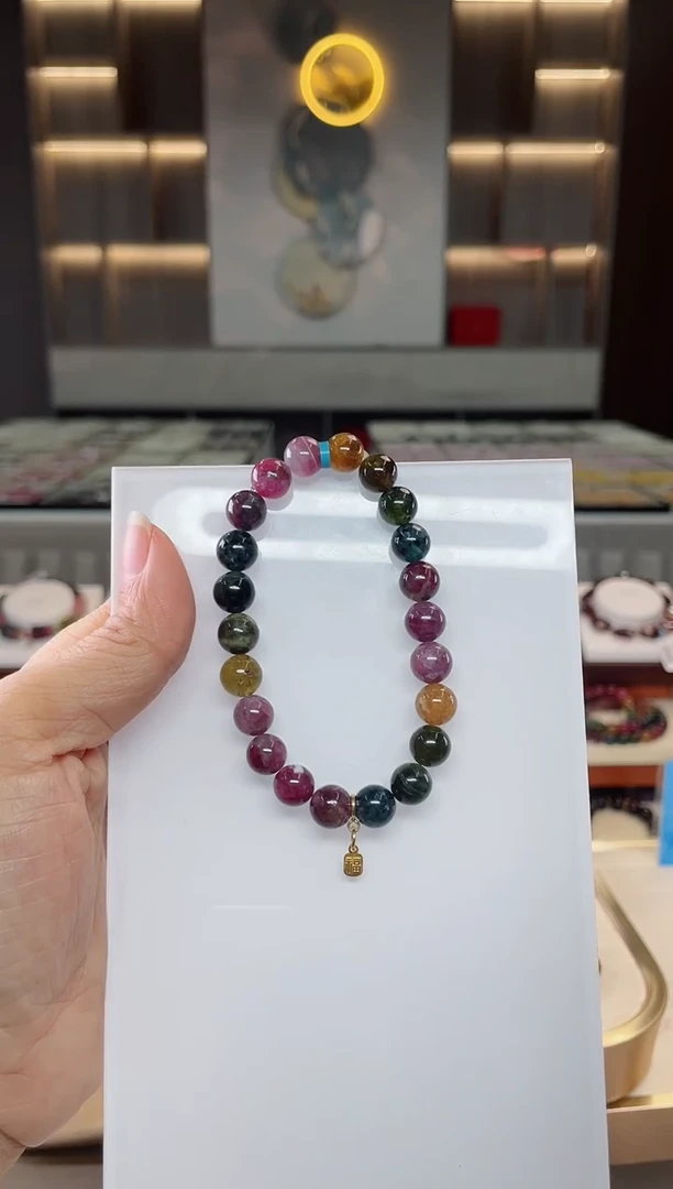 【闪购商品】碧玺单圈手串未镶嵌（多样性发一条）Q