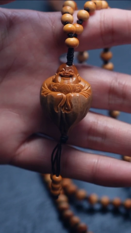 【闪购商品】橄榄核吊坠苏工橄榄核