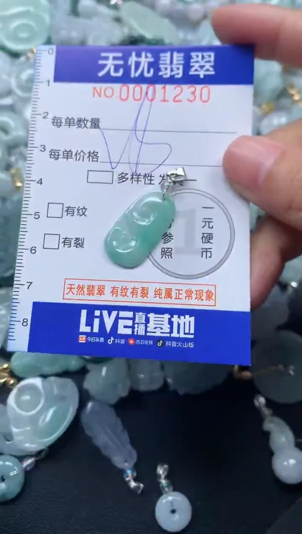 颈饰未镶嵌翡翠1230