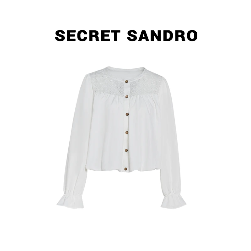 【白开水】Secret Sandro 楚楚  上衣 S25213020Q
