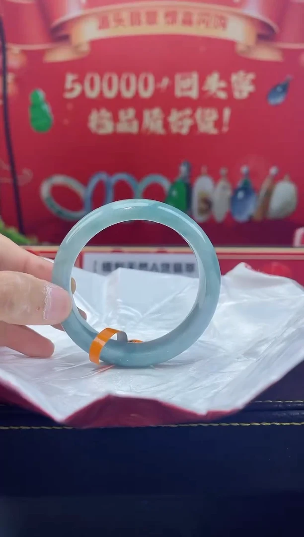 【闪购商品】翡翠手镯未镶嵌手镯7