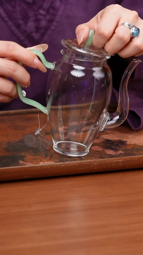 【闪购商品】禾器/晶彩云雀壶/浅玉