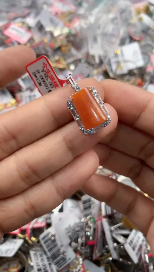 银S925镶嵌戒指翡翠1111----3