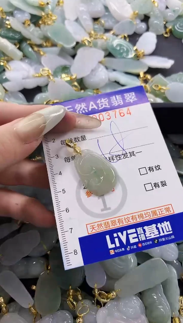 颈饰未镶嵌翡翠天然A货翡翠