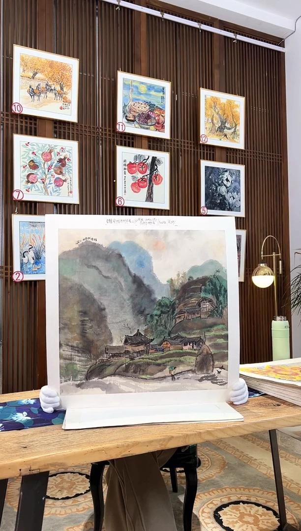 版画版画耿玉琨名章限量版画S