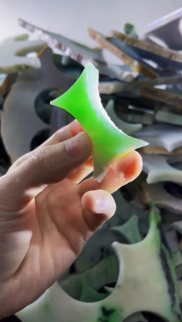 裸石翡翠缅甸翡翠A货文5940