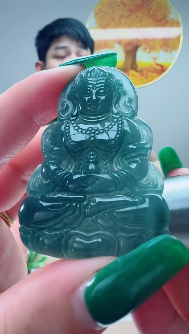 翡翠未镶嵌颈饰多样性随机发其一